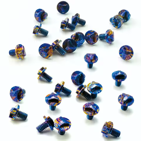 1/2/3PCS*Pocket Knife Handle Screws Timascus Nail Grip Screws For Microtech Combat Troodon Folding K