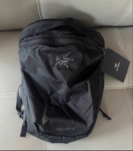 ▪️黑色 一個 Arc'teryx Heliad Backpack 15L 始祖鳥戶外輕量防水雙肩包背包