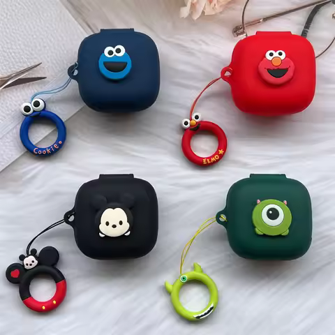 Cartoon Case for QCY T13 ANC Case T13X Silicone Protect Earphone Cover Accessories Hearphone Box for