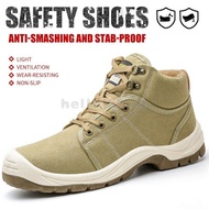 Safety Shoes Man For Work Man'S Safety Working Shoes Working Lightweight Work Wear Industrial Securi