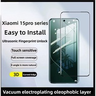BLUE LION Xiaomi 15 Pro/Ultra Tempered Glass Screen Protector 3D Curved Full Coverage HD Anti-drop