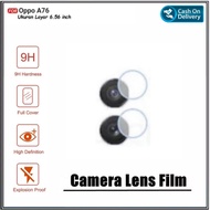 Tempered Glass Back Camera Oppo A76 A57 4G 5G Anti-Scratch Camera DI ROMAN ACC