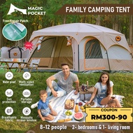 💥origin logo💥 khemah unta Camel tent besar 8-12 Person Large Camping Tent Family Tent For outdoor