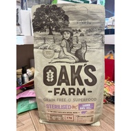 OAKS FARM MAKANAN KUCING GRAIN FREE LAMB STERILISED ADULT CAT FOOD 2KG DRY CAT FOOD/猫粮