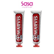 Marvis Toothpaste  Smokers Whitening Toothpaste Cinnamon Mint  Marvis Tootpaste 85ml