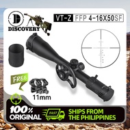 Take your tactical shooting to the next level with the Discovery VT-Z FFP 4-16X50SF - Adjustable cross sight with green and red reticle options, zero lock sight, and spotting scope accessories