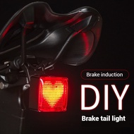 ‍ ️ [Bicycle Tail Light] LED Light Dimmable Bicycle Direction USB Charging Turn Signal Car