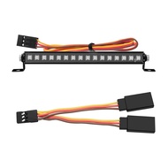 Well Made- Metal 16 LED 8 Modes Roof Light Bar Roof Lamp Replacement Spare Parts Accessories for TRX