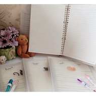 TRANSPARENT B5 BINDER FILE