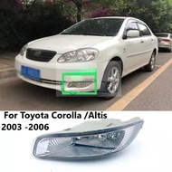 KLNU (มีหลอดไฟ) ไฟตัดหมอกไฟตัดหมอกไฟกันชนหน้าสำหรับ Toyota Corolla Altis 2003 2004 2005 2006 2007