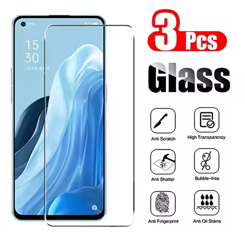 3Pcs Tempered Glass For OPPO Reno 2Z Z ACE Screen Protector A7N K3 R17 F9 Pro