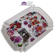 Aesthetic Rectangle Tray Tray Flower Pattern Food Tray Beverage Food Tray Floral Print Food Tray
