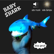 Pull Fish Toy Walking and Light Up Fish Toy Moving Fish Toy Fish Robot Toy