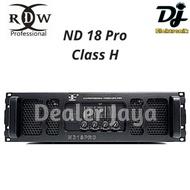 Power Amplifier Rdw Nd 18 Pro Nd18 18pro Class H - 4 Channel