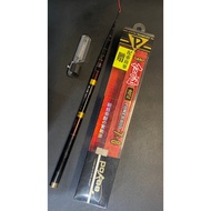 Lu Wei Fishing Tackle Online Store POKEE Pacific Red Wine Shrimp Rod 73 Tone Universal Turning Head 