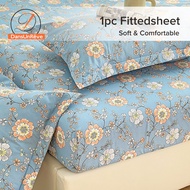 Dansunreve Flower Bed Sheet Thicken Soft Fashion Fittedsheet Super Single/Queen/King Bedsheet Mattress Protector