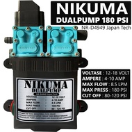 Pompa DC 12V NIKUMA Dual Pump 180 Psi
