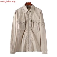 GIO APPAREL | Ston3 Isl4nd Overshirt Jacket Casual Nylon Waterproof 080