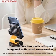 BLAZESPARK Mobile Phone Stand, Adjustable 360° Multi-functional Smart Bluetooth Speaker, Bluetooth I