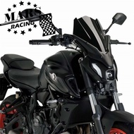 Suitable for Yamaha MT-07 MT07 2021-2023 New Style Windshield Front Windshield Windshield Deflector
