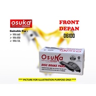 OSUKA - Perodua Viva 660 850 1.0L Front Brake Disc Pad D6100 DB1912