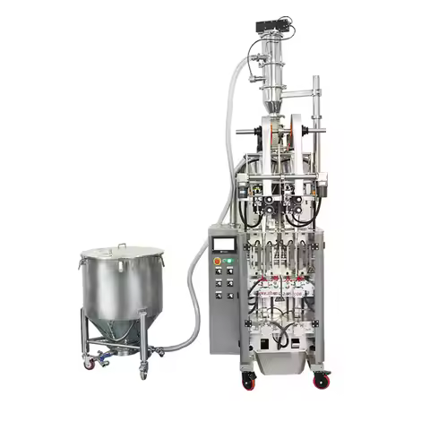 Automatic double row solid beverage probiotic packaging machine, coffee packaging machine