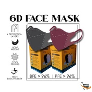 BuyGo 3D/6D 10pcs 50pcs Duckbill Face Mask Face Mask Non-Medical/Medical Mask Duckbill Face Mask Duckblill Bundle pack Fish Mouth 3D Mask HItam Mask Duckbill Mask Face Mask Duckbill /10pcs KKM Approved Medishield Duckbill Face Mask (MDA Approved Medi 6D)