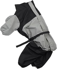 Dog Raincoat Waterproof Dog Coat Jacket Dog Raincoats with Legs Small with Hood 4 Legged Large Breed
