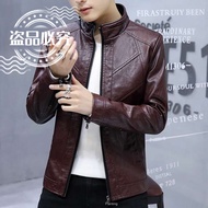 Jaket Kulit Lelaki Asli Kacak Baru Serta Penebalan Baldu/*#Jaket Kulit Lelaki Asli Kacak Baru Serta 