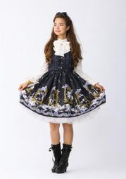 仿Axes Femme星星空天馬雲蝴蝶結網紗無袖洋裝LOLITA蘿莉塔ANGELIC PRETTY