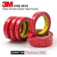 Clear Tape 3M VHB 4910 Double Sided Adhesive,High temperature acrylic foam tape