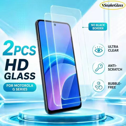 2PCS HD Tempered Glass For Motorola Moto G100 G57 G06 G82 G72 G73 G71 5G G62 5G G50 5G G42 G41 Oleop