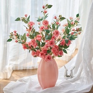 Camellia Artificial Flower Artificial Flower Decoration Plastic Flower Living Room Flower Arrangemen