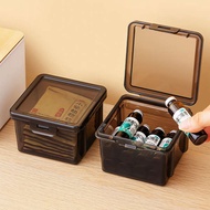 pill box medicine pill box Light-proof Pill Box Portable Pill Box Portable Oral Liquid Storage Box M