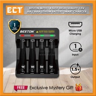 Beston M7011 4 Slot | M7012 8 Slot High Quality 1.5V AA / AAA Lithium Battery Smart Charger Fast Cha