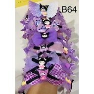 B61,B62,B64,J12 imported kuromi headband, latest motif headband