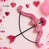 ccooamani|  Cupid Mini Arrow Set Valentine's Day Photo Prop Bow Unisex Mini Cupid Bow and Arrow Set 