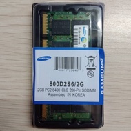 CHEKOUT!. SAMSUNG SODIM DDR2 2GB PC6400 800mhz