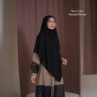 KUPNAD Elegant Muslim Women's Gamis for Umrah and Hajj – Aswan Dress Cream Nursing Friendly