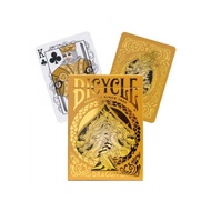 Bicycle Metalluxe / Dragon 2024 Playing Cards - Gold Black Red Poker Cards USPC Bicycle Cards Magic 
