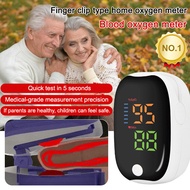 【Portable Finger Clip Design】 HFH Home Health Monitor for SpO2 and Heart Rate Finger Pulse Oximeter/