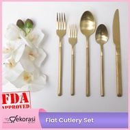 Flat Cutlery Set/set decorative Cutlery set