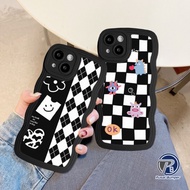 SS804 SOFTCASE TPU DIAMOND GRID FOR SAMSUNG A05S A05 A15 A73 A01 A02 M02 A24 J2 J4+ J5 J6 J6+ J7 PRO