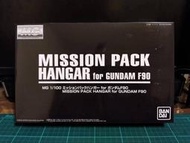 大出清 鋼彈 1/100 MG MISSION PACK HANGAR FOR GUNDAM F90