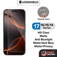 LionShield iPhone 17 Pro Max / 17 Pro / 17 Air / 17 / 16 Pro Max / 16 Pro / 15 / 14 Plus Screen Prot