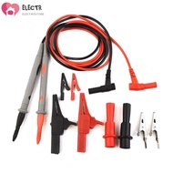 Test Cable Clips For Fluke Clamp Multimeter Cable Lead Probe Test 1000V Duable