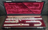 Yamaha Flute 221 w/ head joint and original hard case Yamaha 221 長笛 連 U頭 及 原裝硬盒