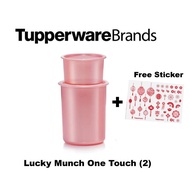 Tupperware Lucky Munch One Touch Set (2)