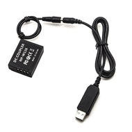 Universal USB Power Adapter NP-W126 Dummy Battery DC Coupler powerbank for Fujifilm X-A3/X-E1/X-E2/X