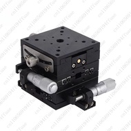 JCXYT-60 XY Platform Micrometer Linear Stage for Optical Instrument Goniometer Platform Manual Stage
